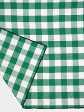 Maison de Vacances Mimi Vichy Green and White Kitchen Towel