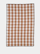 Maison de Vacances Mimi Vichy Orange Kitchen Towel