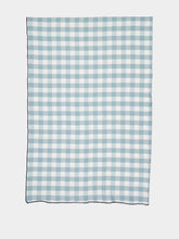 Maison de Vacances Mimi Vichy Aqua Noir Tablecloth