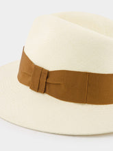 Frescobol Carioca Rafael Handcrafted Brown Panama Hat