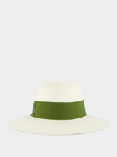 Frescobol Carioca Rafael Panama Hat in Olive Green