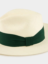 Frescobol Carioca Rafael Panama Hat in Deep Sea Green