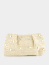 Sensi Studio Natural Sisal Mini Pouch with Seashells