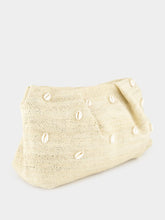 Sensi Studio Natural Sisal Mini Pouch with Seashells