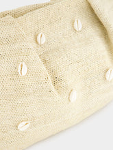 Sensi Studio Natural Sisal Mini Pouch with Seashells