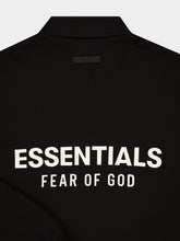 Fear Of God Essentials Black Fleece Polo