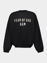 Fear Of God Essentials Black Heavy Fleece Sweater
