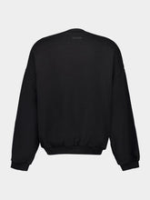Fear Of God Essentials Black Heavy Fleece Sweater
