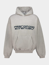 Fear Of God Essentials Smoke Grey Heavy Fleece 90s Hooded Sweatshirt