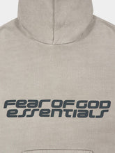 Fear Of God Essentials Smoke Grey Heavy Fleece 90s Hooded Sweatshirt