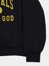 Fear Of God Essentials Vintage Black Classic Fleece Hooded Sweatshirt