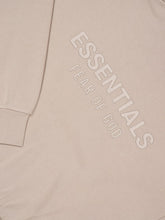 Fear Of God Essentials Timber Beige Hooded Sweatshirt