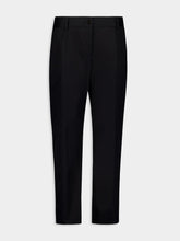 Dolce & Gabbana Black Cropped Tailored Trousers