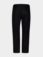 Dolce & Gabbana Black Cropped Tailored Trousers