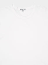 James Perse White Oversized Fit Crepe Jersey Cotton T-Shirt