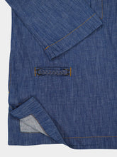 Zimmermann Railway Blue Wylie Denim Tunic Dress