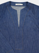Zimmermann Railway Blue Wylie Denim Tunic Dress