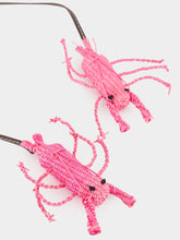 Sensi Studio Bag Charm Langostas in Pink