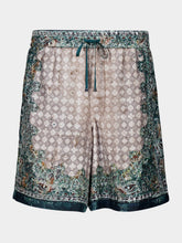 Amiri Bandana Monogram Shorts