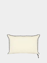 Maison de Vacances White Linen Cushion