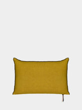 Maison de Vacances Yellow Linen Cushion