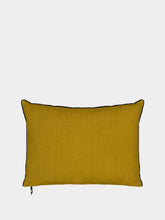 Maison de Vacances Vice Versa Washed Linen Mustard Cushion