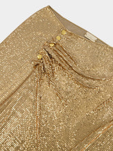 Rabanne Metallic Ruched Skirt