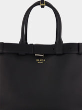 Prada Large Buckled Leather Handbag