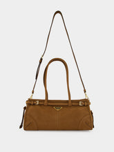 Prada Cocoa Brown Bonnie Leather Handbag