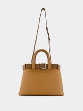 Prada Caramel Buckle Medium Leather Handbag