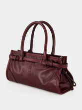 Prada Burgundy Bonnie Leather Mini Bag