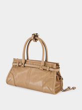 Prada Bonnie Mini Leather Handbag Cameo