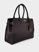 Prada Black Leather Tote Bag