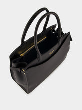 Prada Black Leather Tote Bag