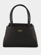 Prada Black Passage Mini Saffiano Leather Handbag