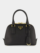 Black Mini Promenade Leather Bag