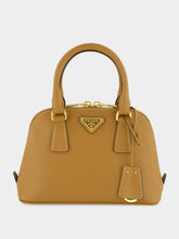 Prada Caramel Mini Promenade Leather Bag