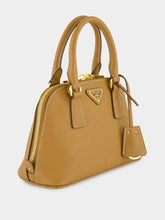 Prada Caramel Mini Promenade Leather Bag