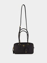 Prada Black Small Saffiano Top-Handle Bag
