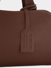 Prada Brown Leather Top-Handle Bag