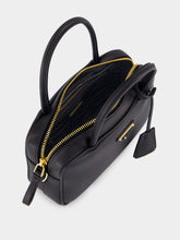 Prada Black Soft Grain Leather Handbag