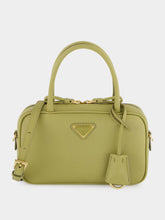 Prada Pistachio Green Calf Leather Handbag
