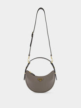 Prada Argilla Grey Arqué Small Leather Bag