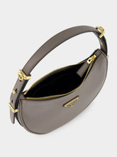Prada Argilla Grey Arqué Small Leather Bag