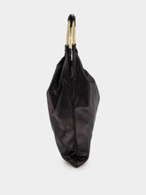 Prada Black Nappa Leather Handbag with Metal Handles