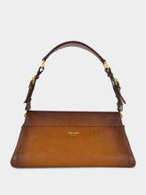 Prada Cognac Enchaîné Medium Leather Bag