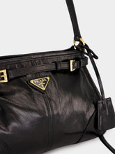 Prada Black Bonnie Small Leather Handbag