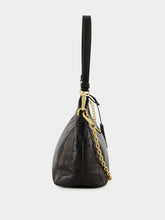 Prada Black Glossy Leather Mini Shoulder Bag