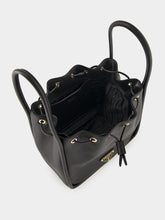 Prada Black Darling Leather Mini Bucket Bag