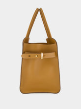 Prada Caramel Large Leather Tote Bag with Buckles